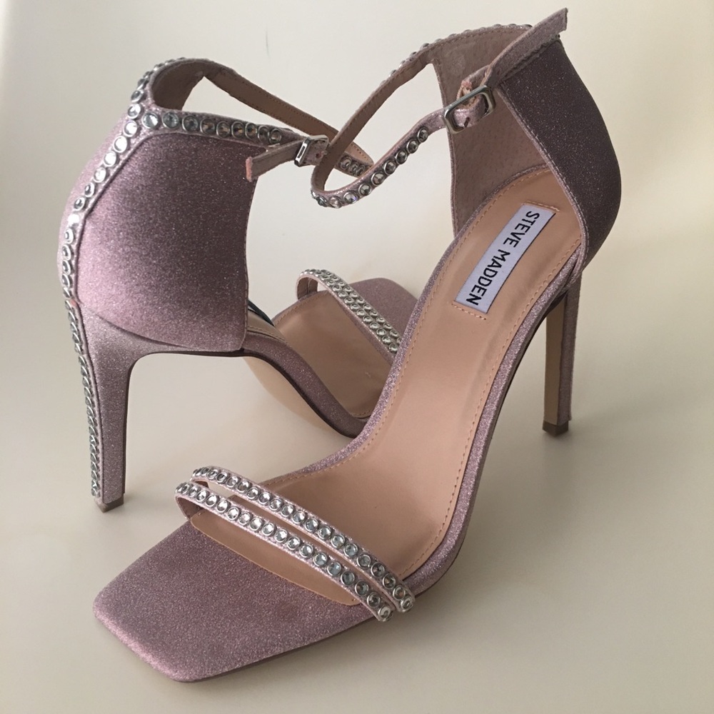 Steve Madden Rhinestone Stiletto Heel Sz 10
